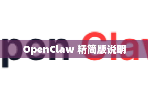 OpenClaw 精简版说明