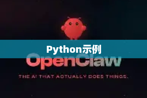 Python示例