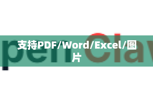 支持PDF/Word/Excel/图片