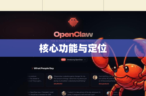 核心功能与定位