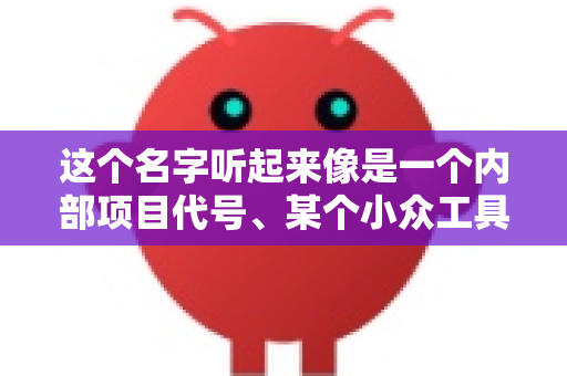 这个名字听起来像是一个内部项目代号、某个小众工具、或是一款特定场景下的应用程序。因此，我无法提供其缓存清理的确切官方方法